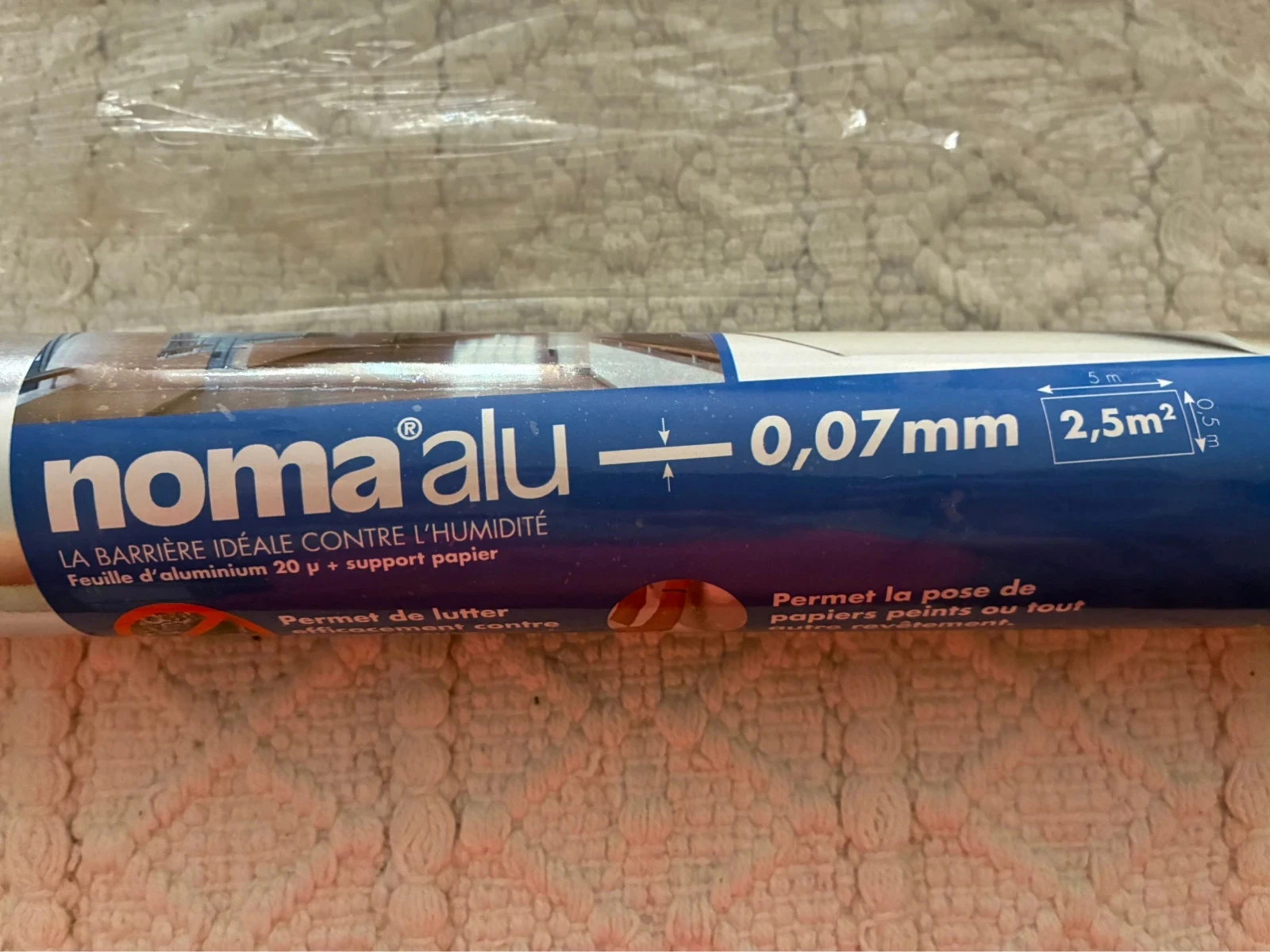 2 rouleaux alu pour murs intérieurs – photo 3